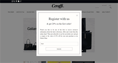 Desktop Screenshot of ceraffi.com