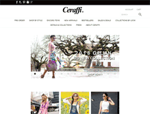 Tablet Screenshot of ceraffi.com